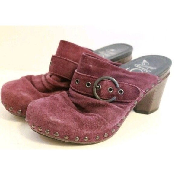 Dansko Open Back Clogs Mules Suede‎ Size 36 - Picture 1 of 8
